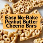 Peanut Butter Cheerio Bars Recipe