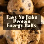 No Bake Protein Balls Recipe