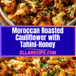 Moroccan Cauliflower with Tahini-Honey Recipe