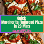 Flatbread Pizza Margherita Recipe