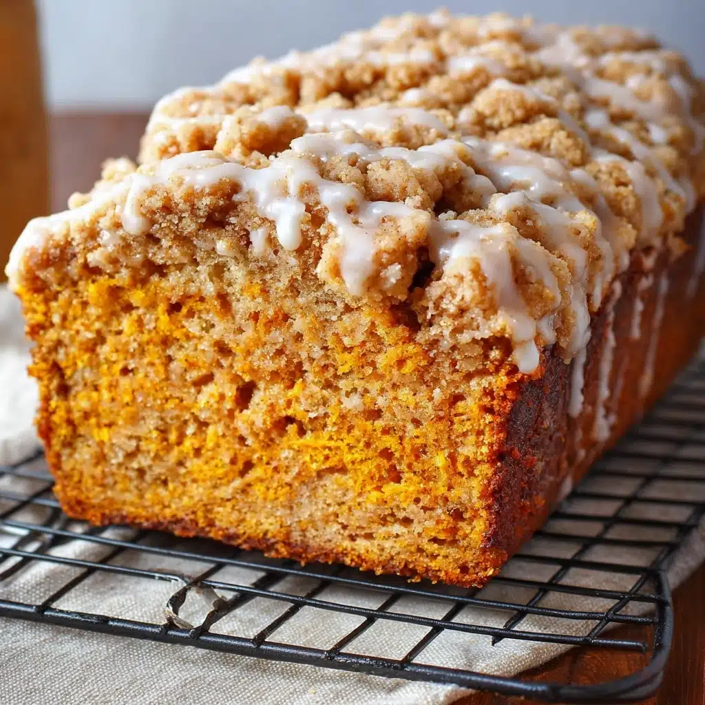 Pumpkin Streusel Bread 5 Brown Butter Pumpkin Bread with a Salted Maple Glaze Recipe - Recipe Image