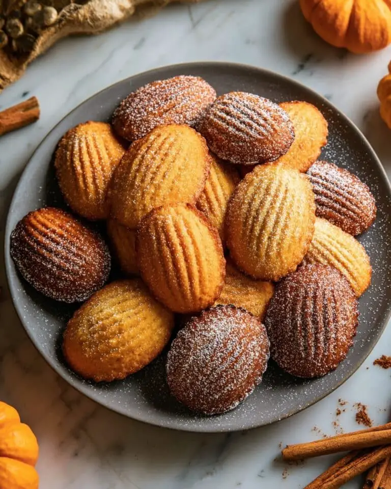 Browned Butter Pumpkin Madeleines Recipe