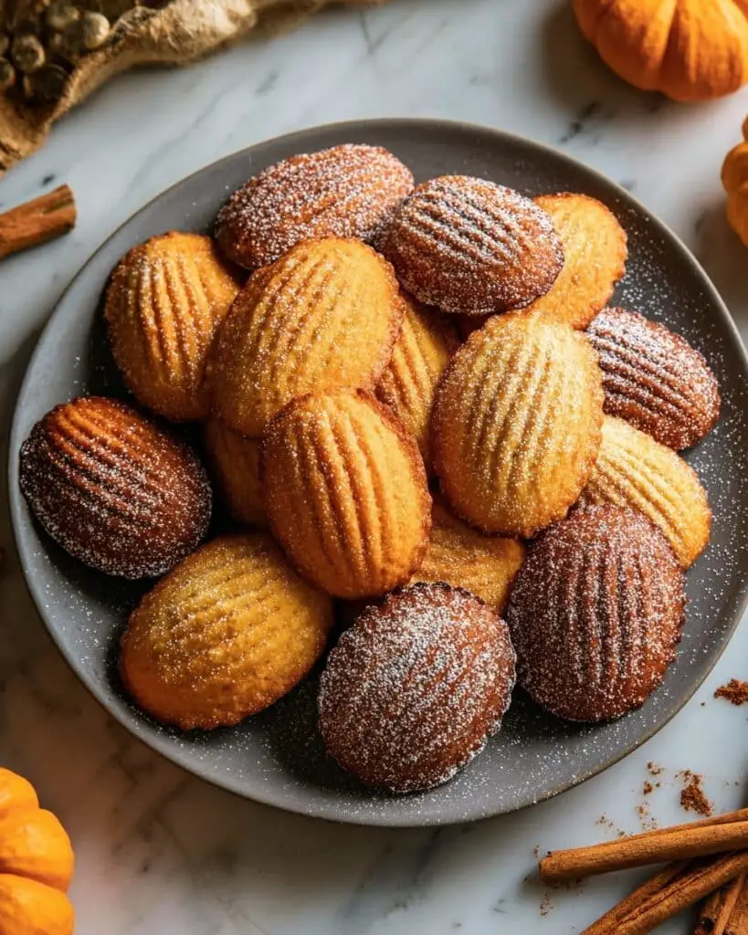 Browned Butter Pumpkin Madeleines Recipe