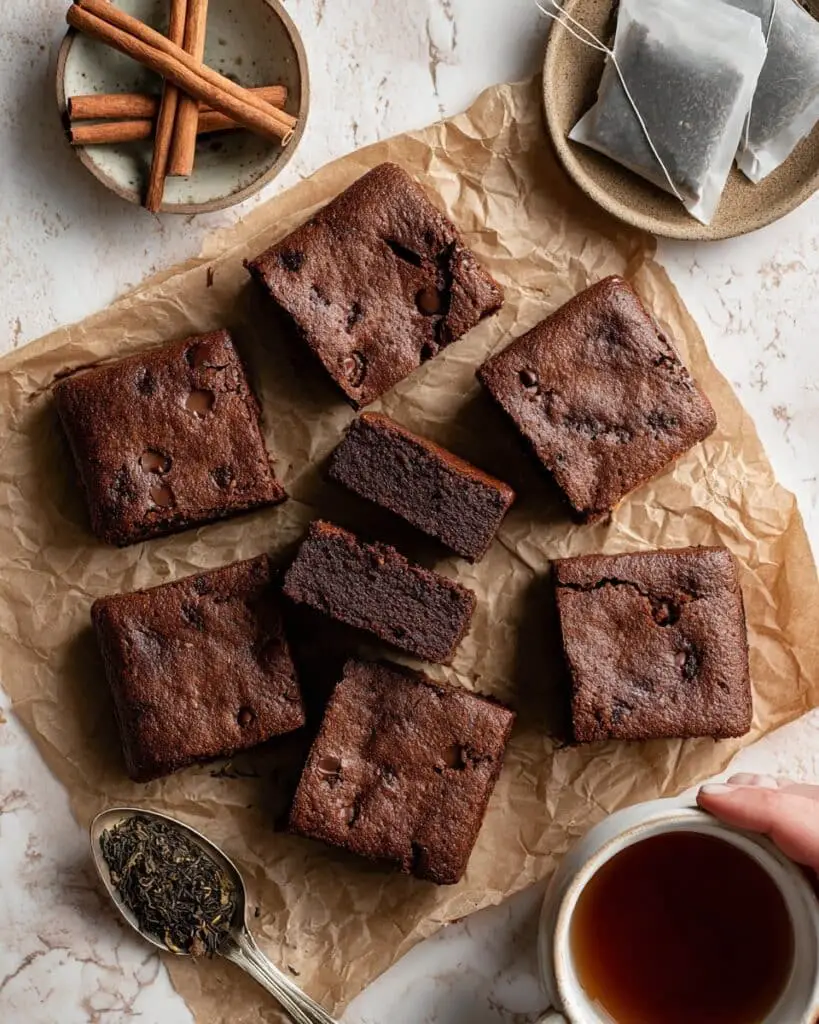 Chai Spiced Brownies Recipe