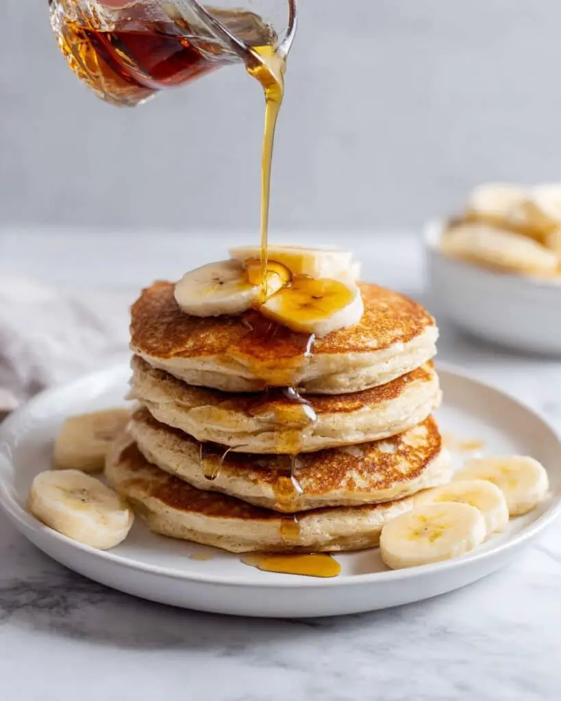 Fluffy Banana Pancakes Recipe