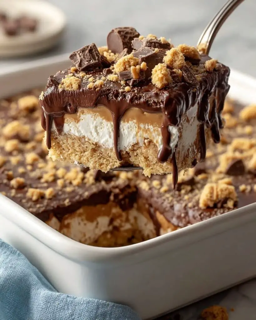 Peanut Butter Cup Dump Cake Recipe
