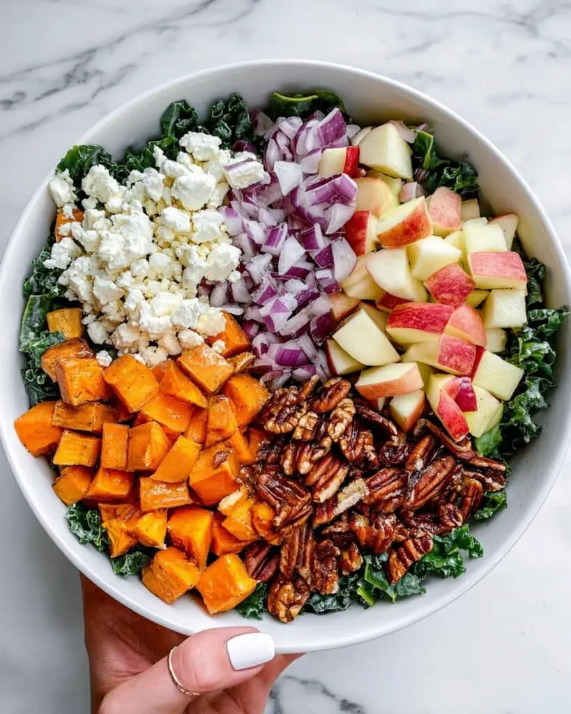 Harvest Bowl Salad with Apple Cider Vinaigrette Recipe