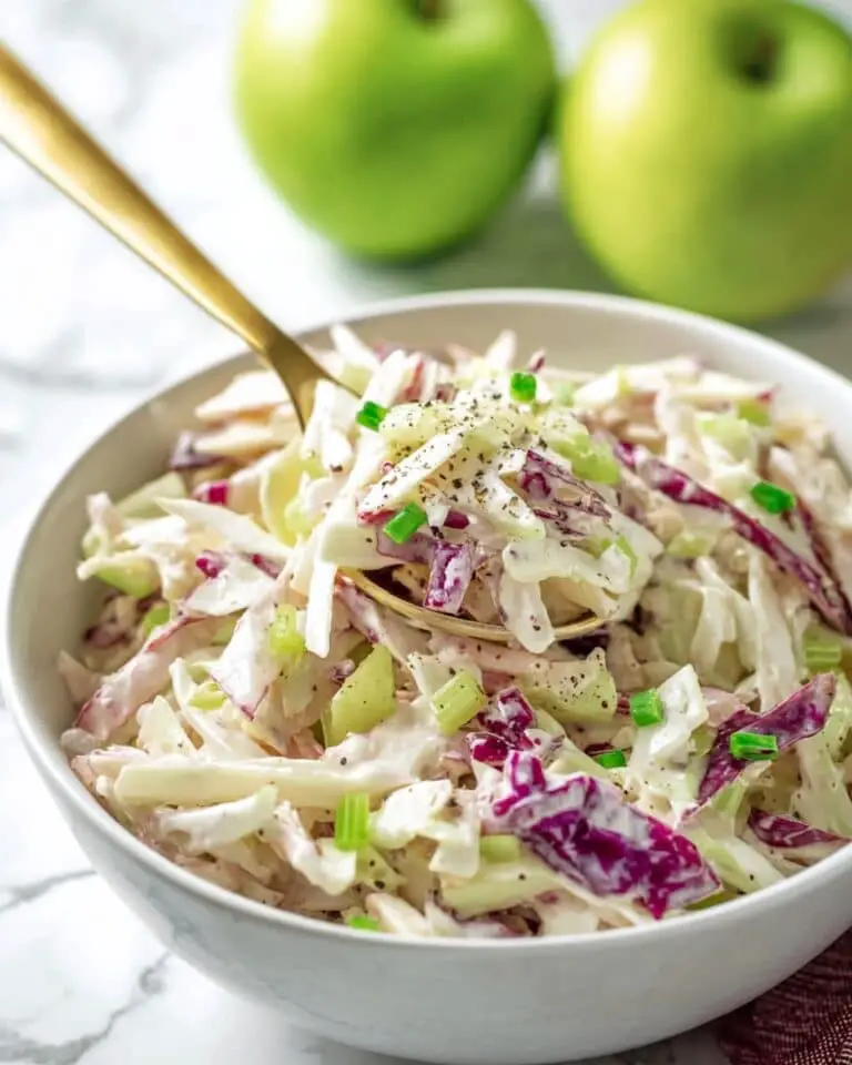 Apple Cabbage Coleslaw Recipe