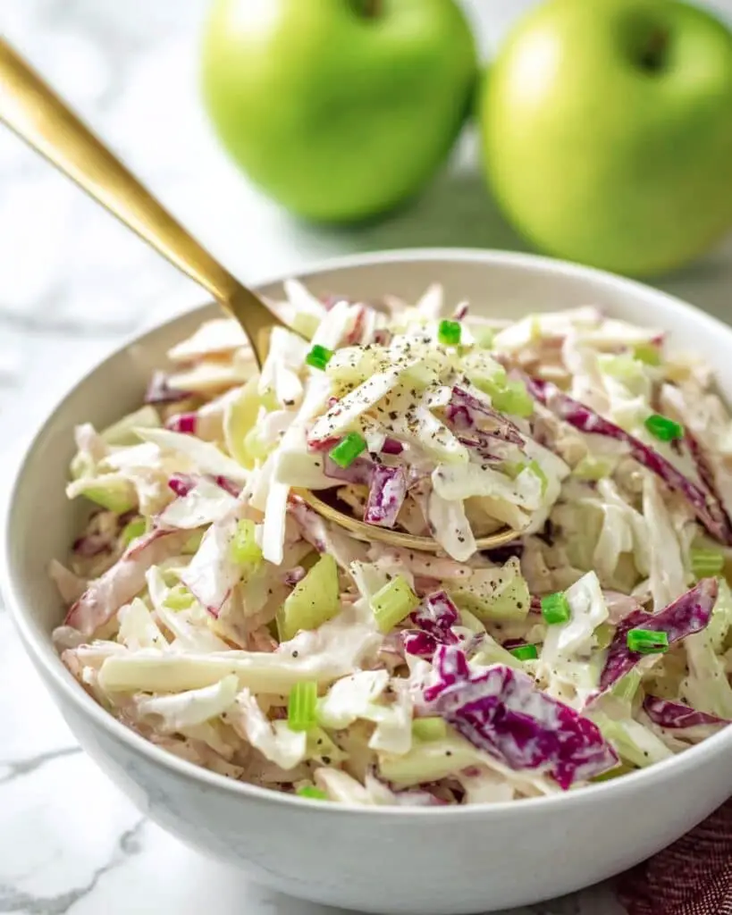 Apple Cabbage Coleslaw Recipe