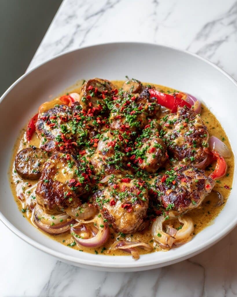 Chicken Scarpariello: Italian-American Chicken Thighs Recipe