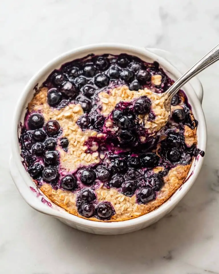 Blueberry Baked Oats Recipe