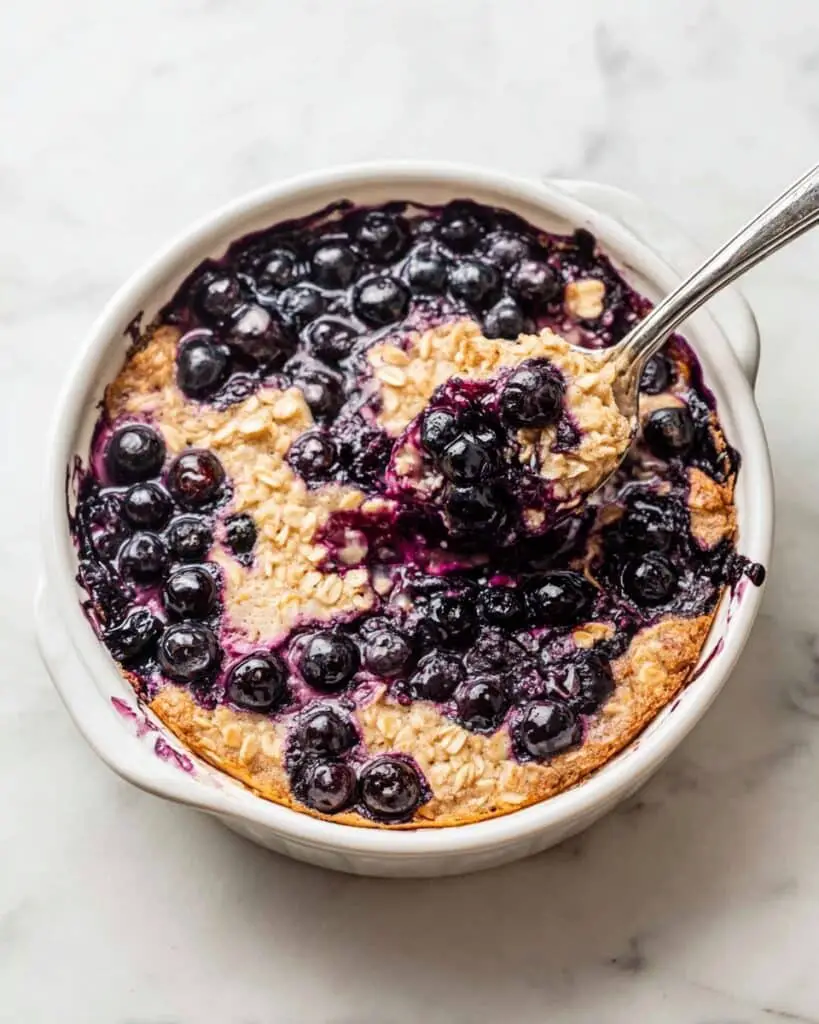Blueberry Baked Oats Recipe