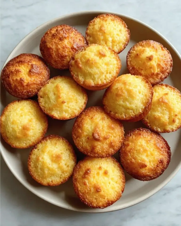 Sweet and Savory Bliss: Irresistible Honey Butter Cornbread Poppers Recipe