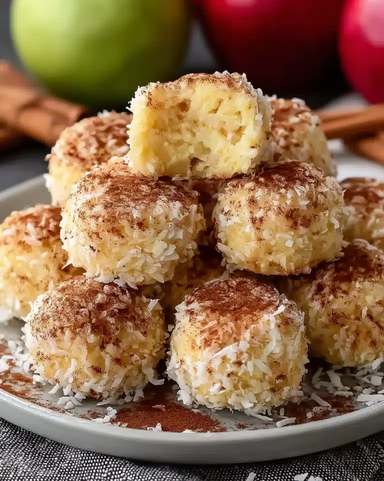 Cinnamon Apple Cottage Cheese Bites Recipe