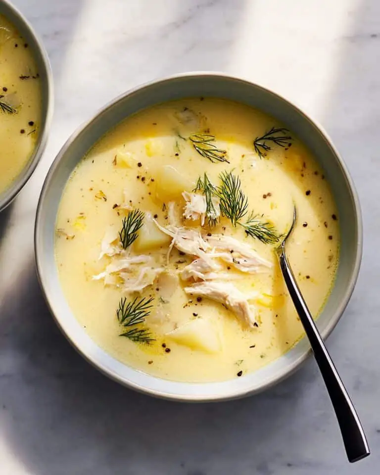 Avgolemono (Greek Lemon Chicken Soup) Recipe