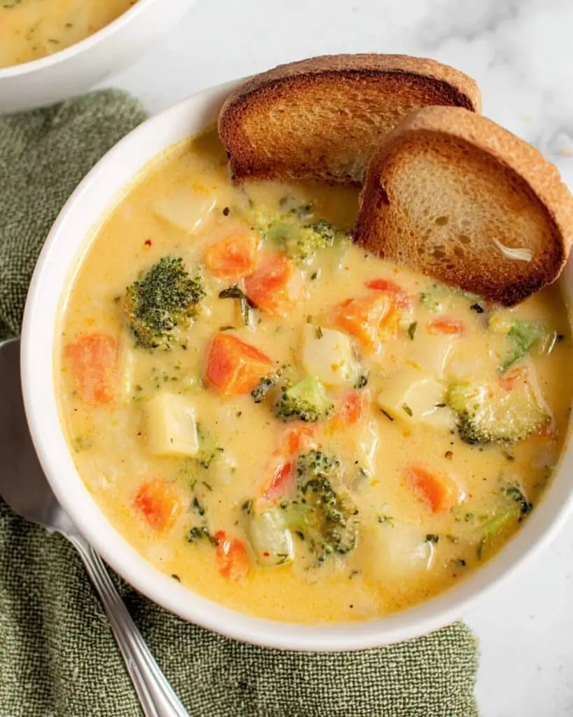 Creamy Vegetable Soup Recipe