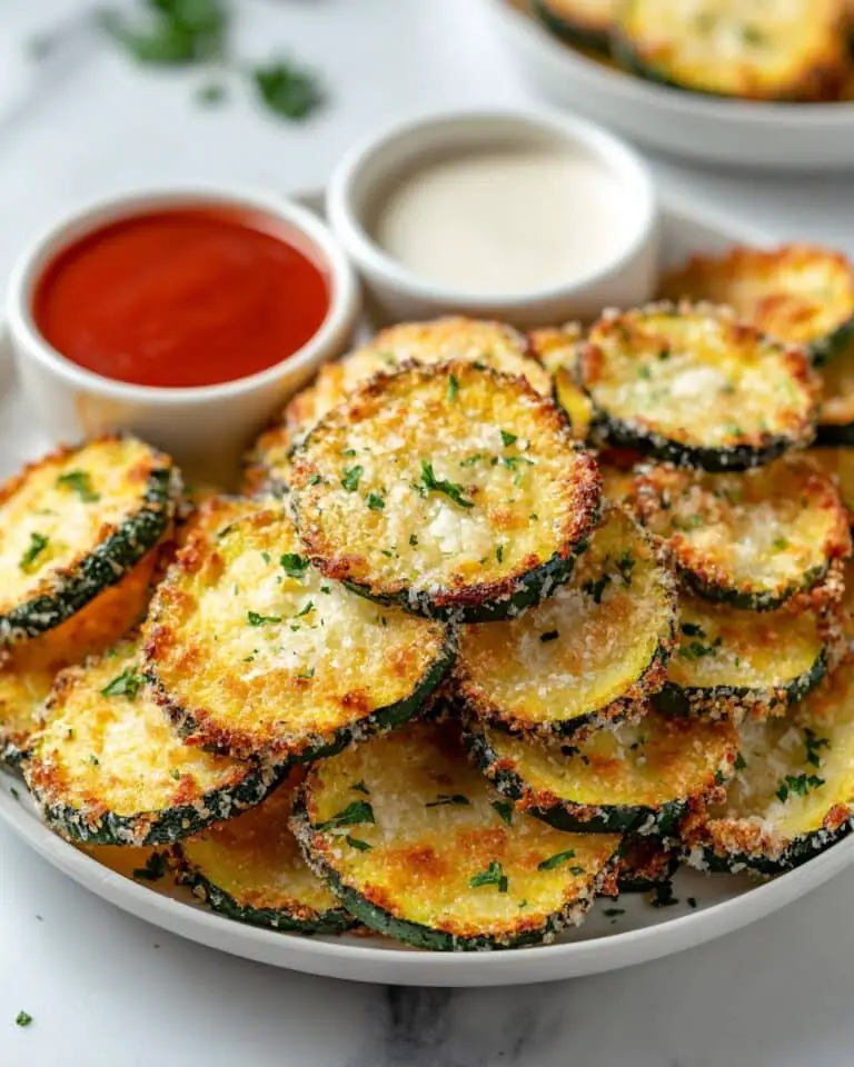 Crispy Baked Parmesan Zucchini Recipe