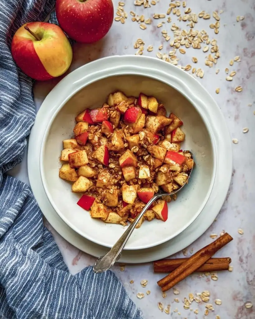 Air Fryer Cinnamon Maple Apples Recipe