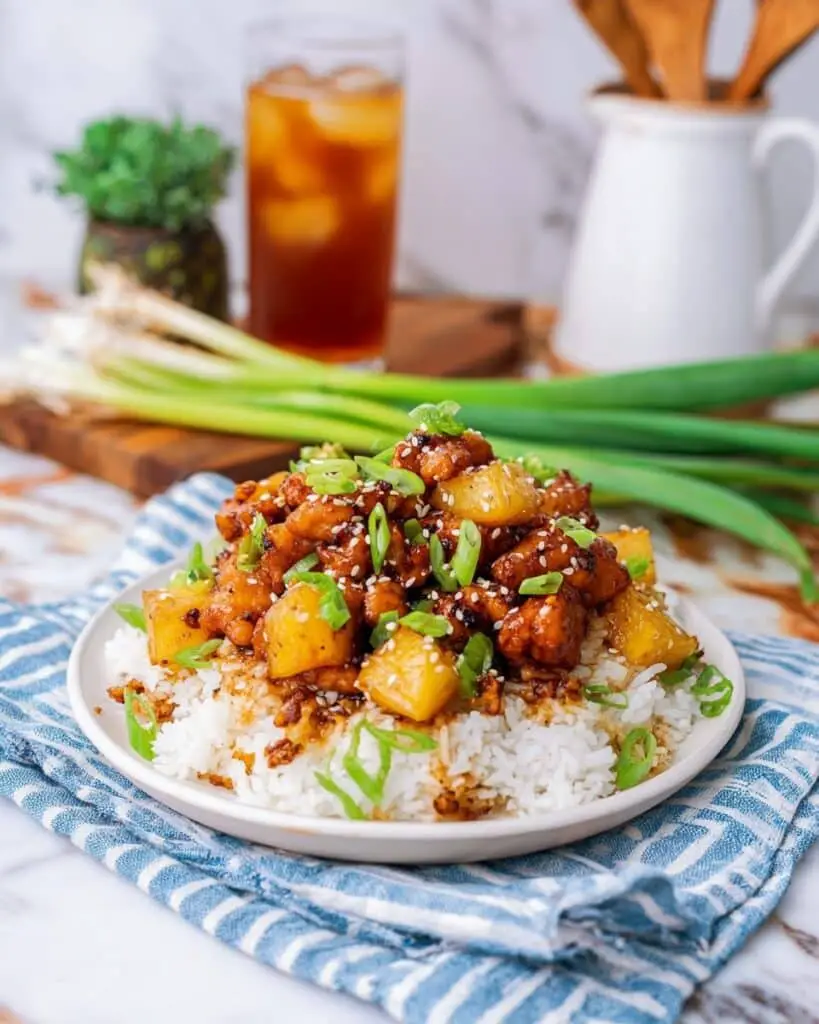 Spicy Pineapple Brown Sugar Chicken Recipe