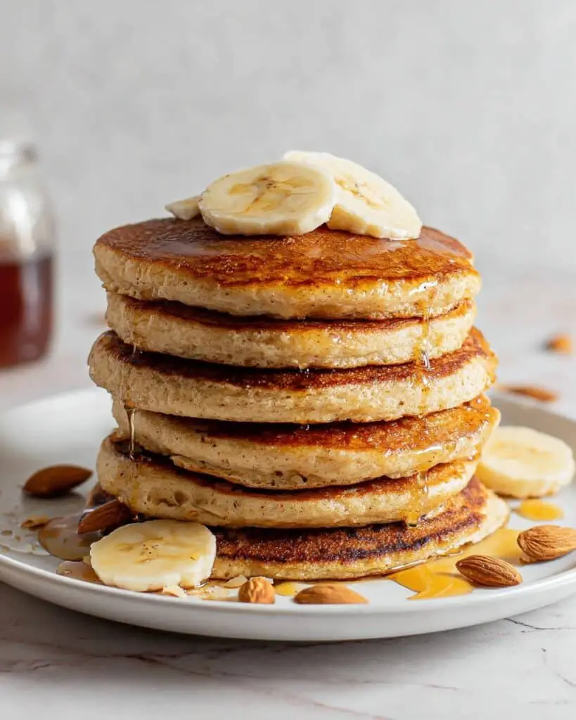 Banana Oatmeal Pancakes Recipe
