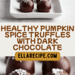 Healthy Pumpkin Truffles Recipe