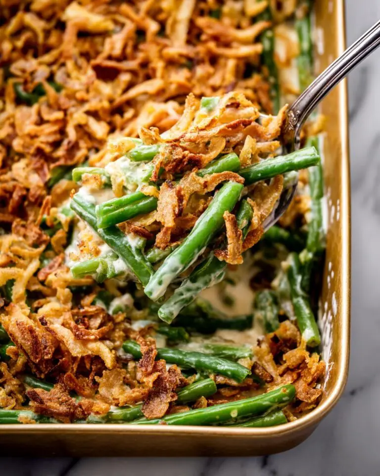 Best Green Bean Casserole Without Mushroom Soup Recipe
