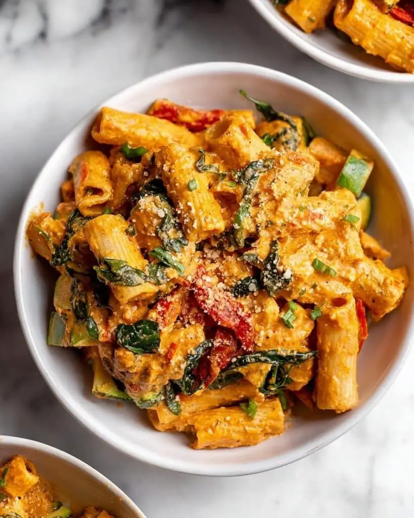 Creamy Sun-Dried Tomato Chicken Pasta (Dairy-Free Version) Recipe