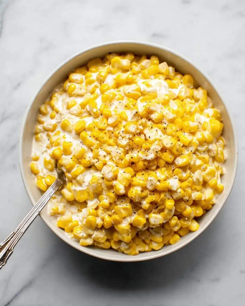 Easy Creamed Corn Recipe