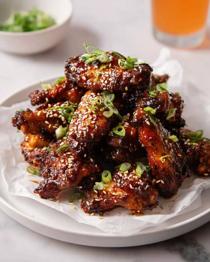 Crispy Soy Garlic Chicken Wings Recipe