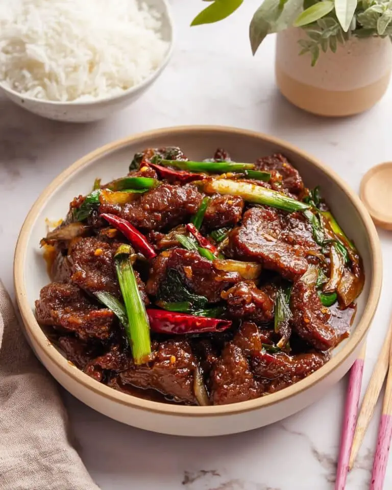 Easy Mongolian Beef Stir Fry Recipe