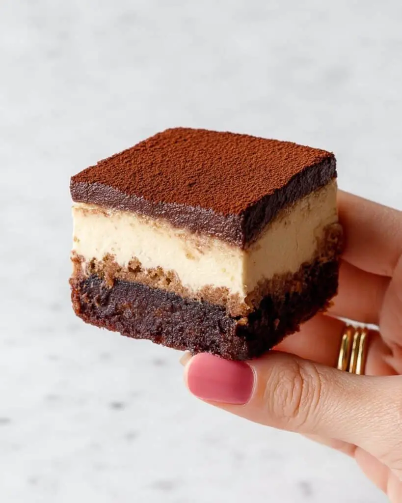 Tiramisu Brownies Recipe