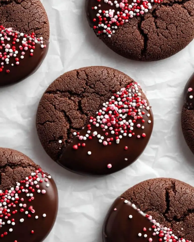 Chocolate Sugar Cookies with Chocolate Coating Recipe