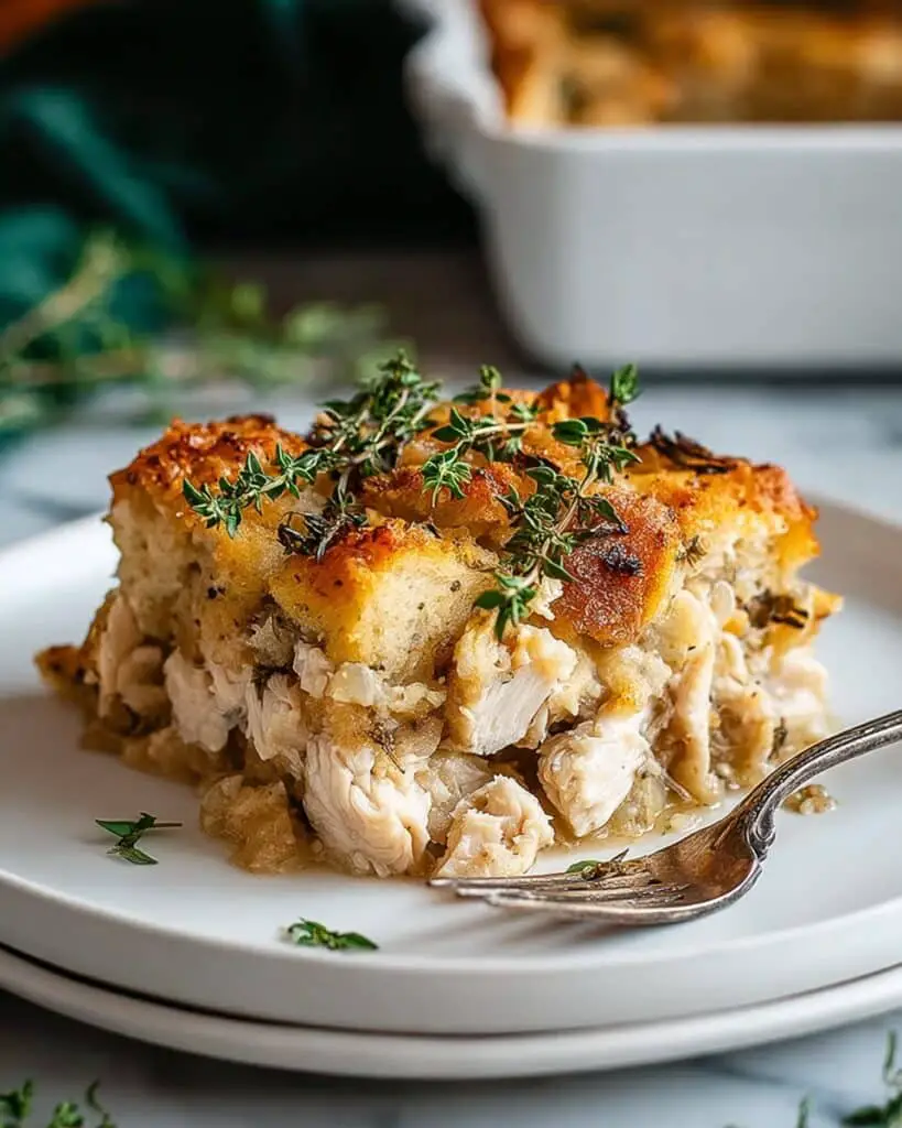 Dolly’s Chicken and Stuffing Casserole Recipe