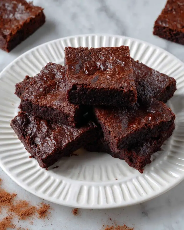 Dairy-Free Fudgy Banana Brownies Recipe