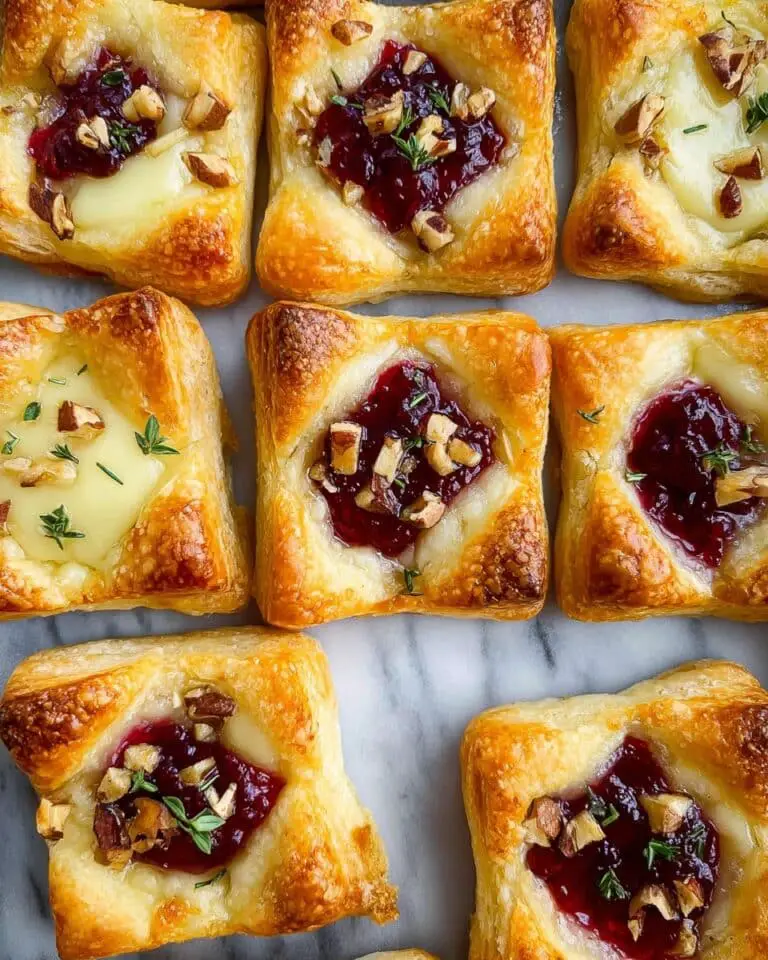 Cranberry and Brie Bites Recipe
