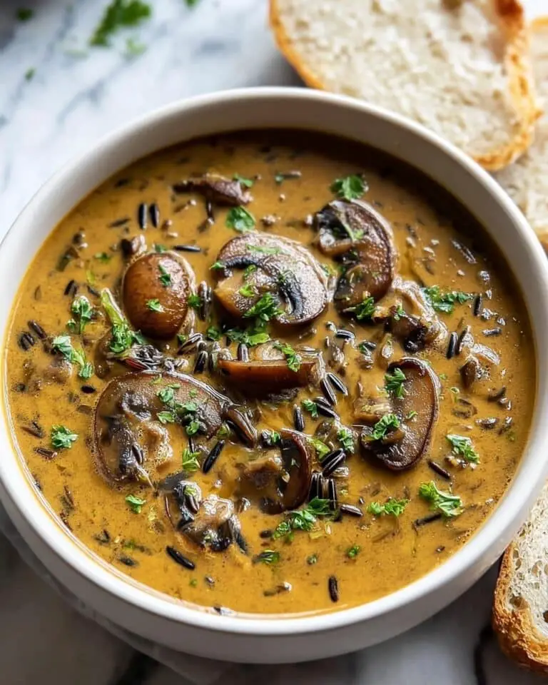 Wild Rice Mushroom Soup Recipe