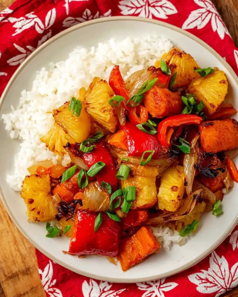 Hawaiian Chicken Sheet Pan Recipe