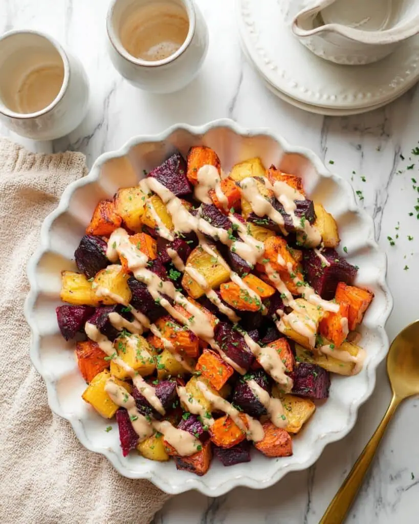 Balsamic Roasted Beets and Carrots Recipe