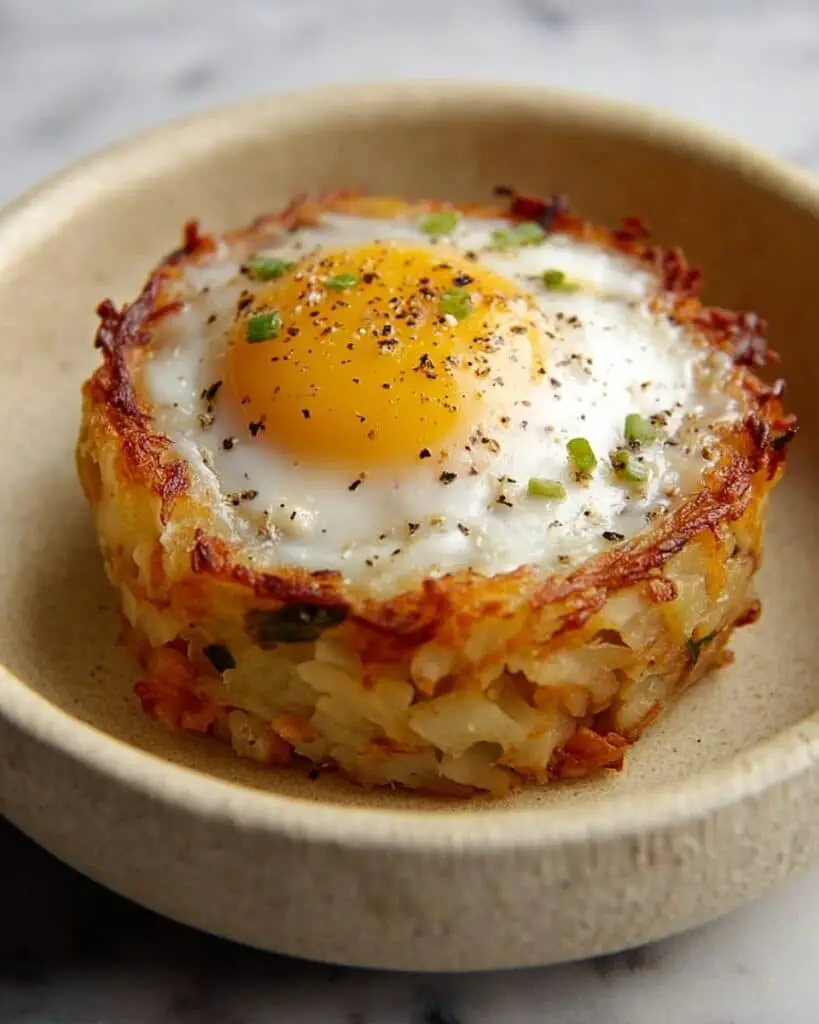 Baked Eggs Napoleon Recipe
