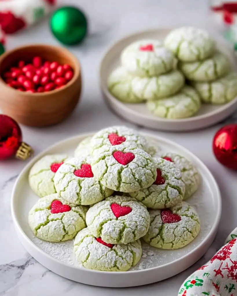 Green Peppermint Cake Mix Cookies Recipe