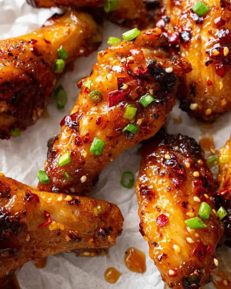 Honey Chili Crisp Grilled Chicken Wings Recipe