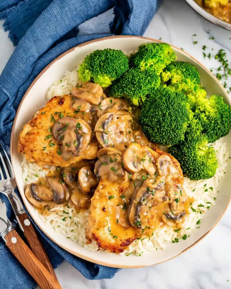 Creamy Chicken Marsala Recipe