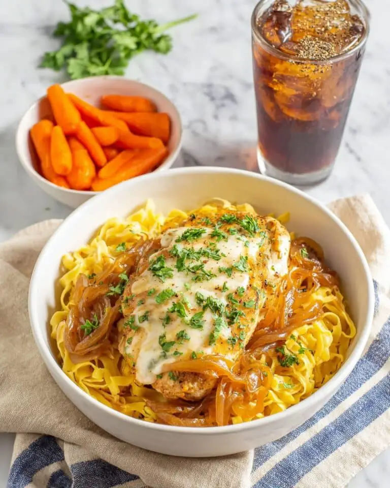 Crockpot French Onion Chicken Recipe