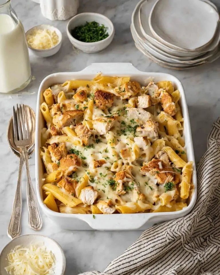 Chicken Alfredo Bake Recipe