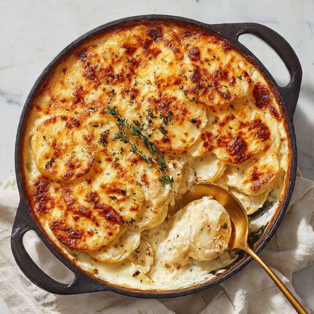 Potatoes au Gratin Gruyère Recipe