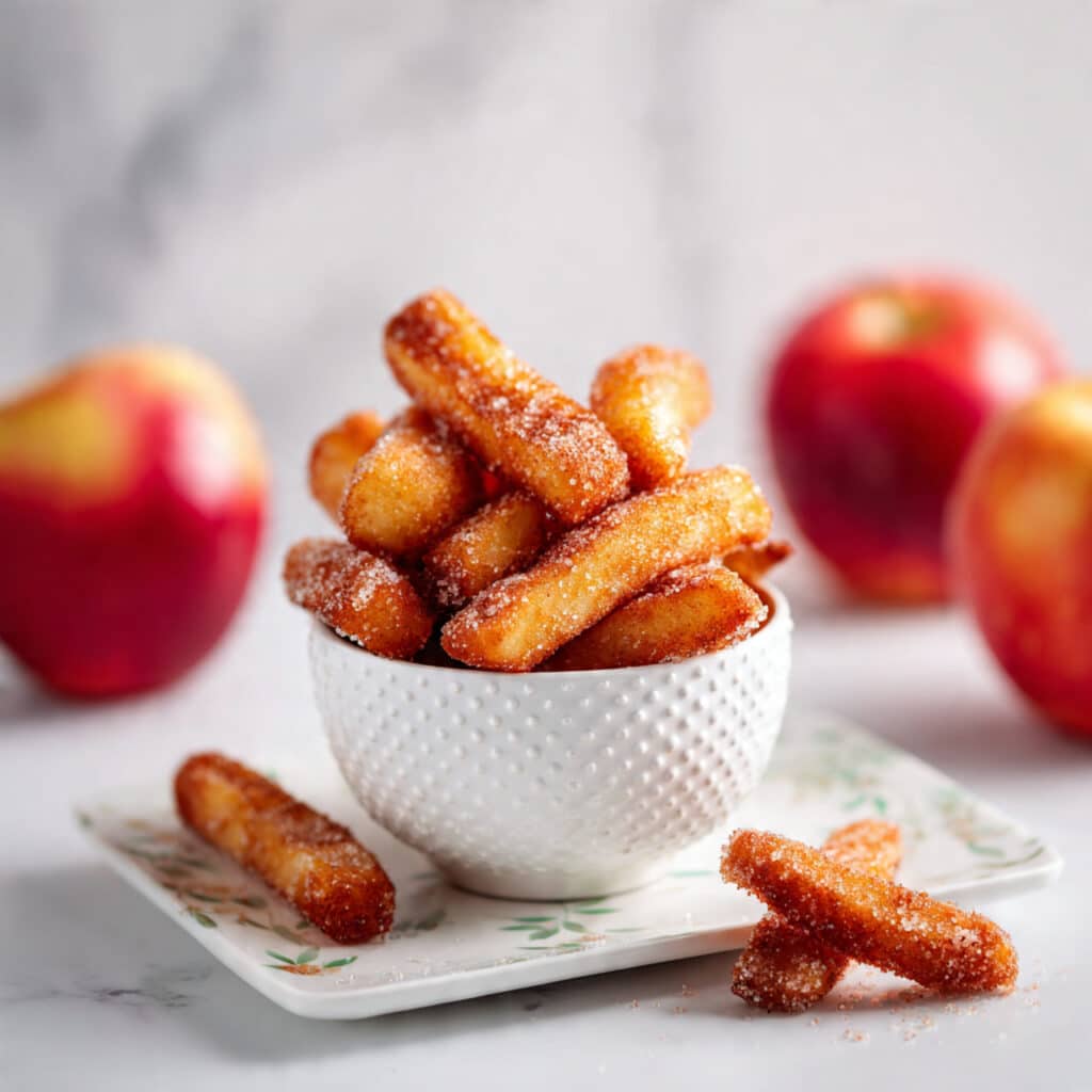 Air Fryer Apple Fries Recipe