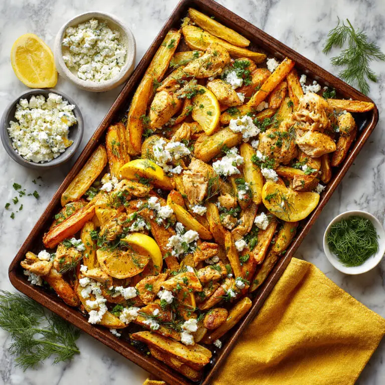 Sheet Pan Herby Lemon Garlic Chicken and Potatoes Recipe