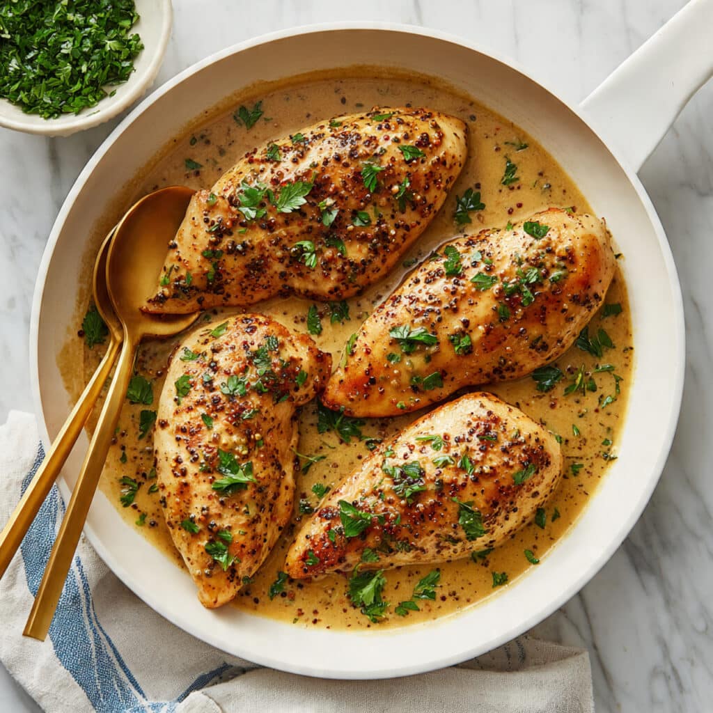 Skillet Chicken with Cream of Mushroom Soup Recipe