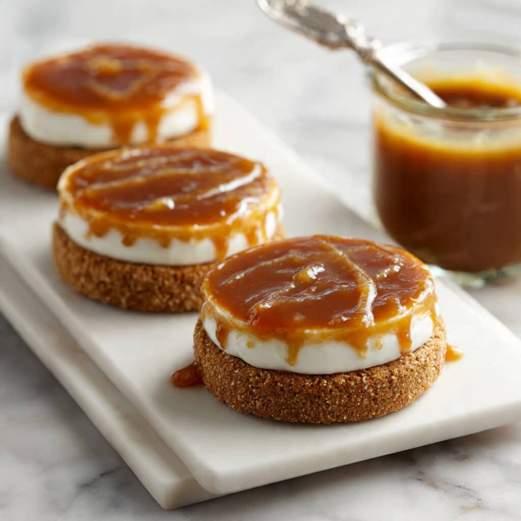 Copycat Crumbl Caramel Cheesecake Cookies Recipe