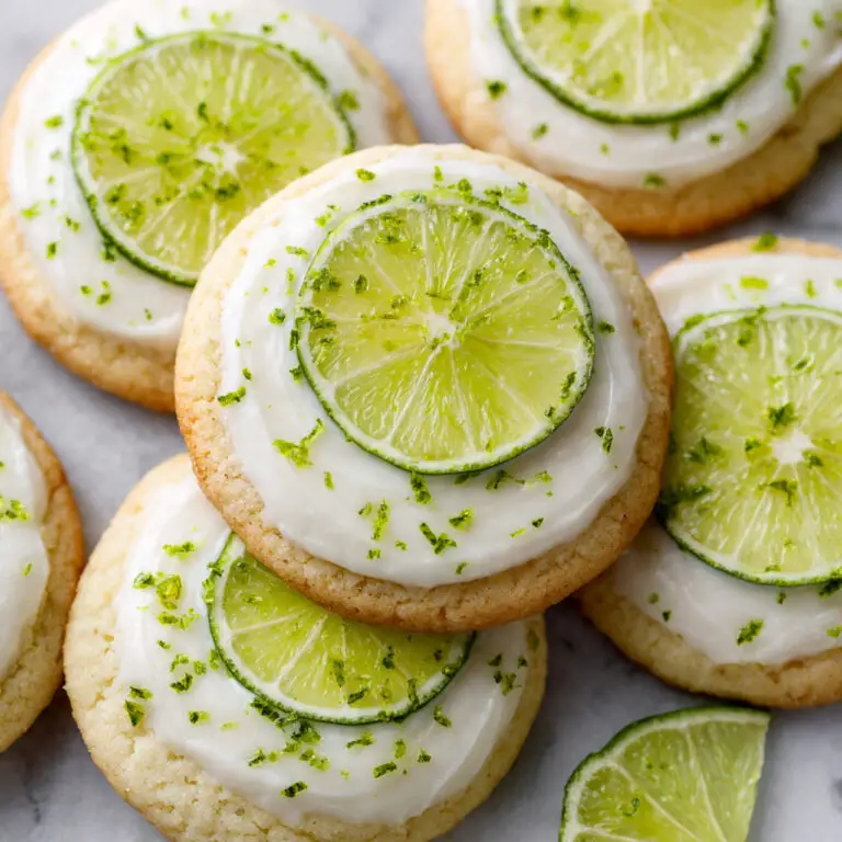 Key Lime Cookies with Tangy Lime Glaze Recipe